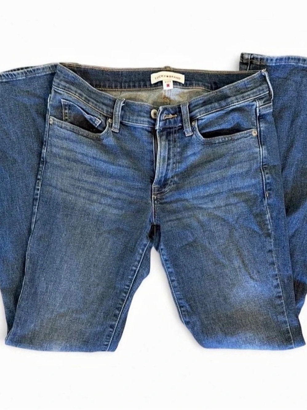 Lucky Brand Bootcut Jeans Blue Waist 27 Size 4